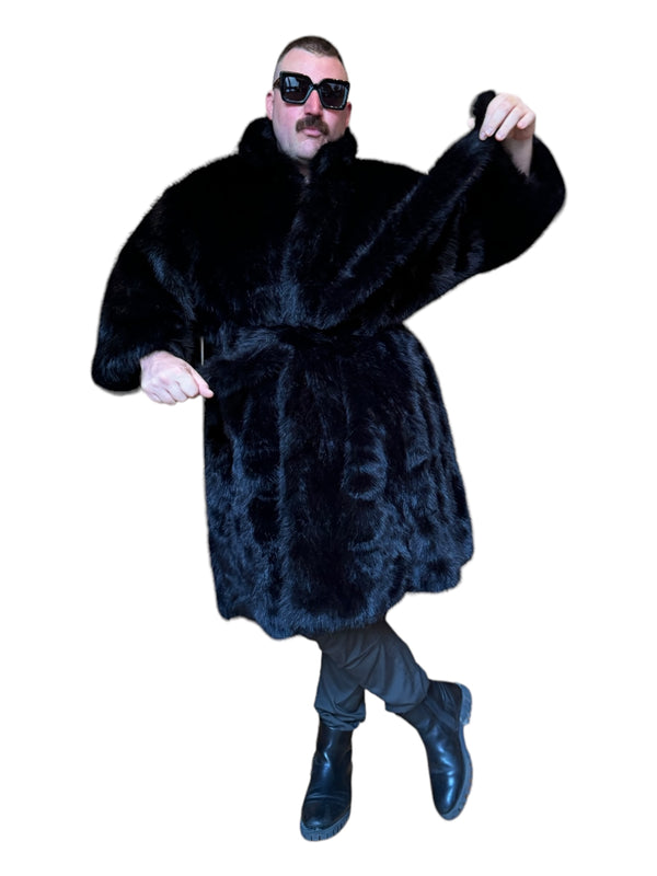 Big Black Bear Coat