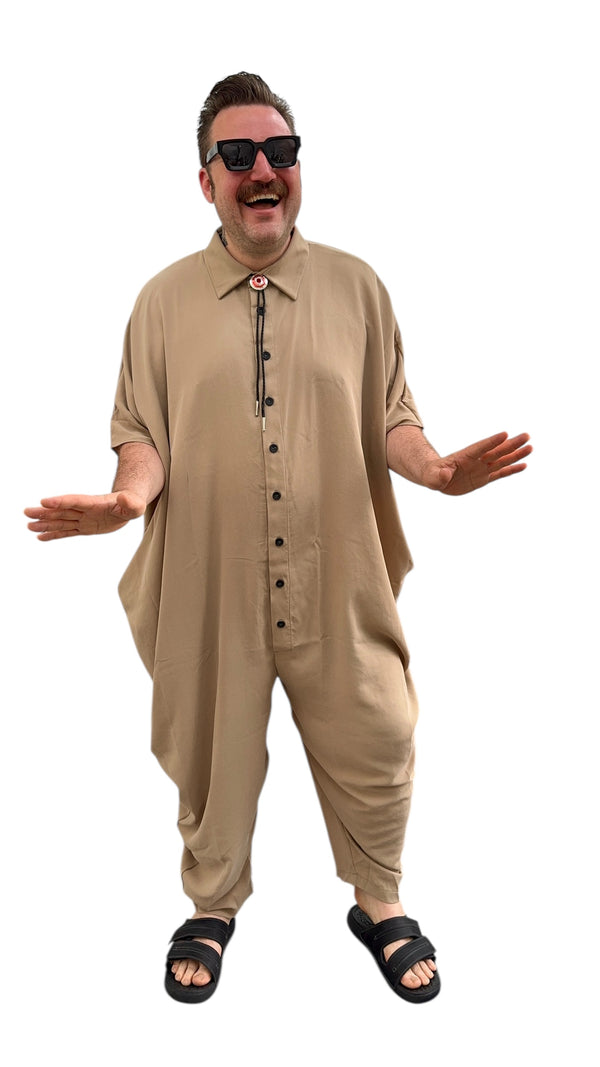 Camel Silk LeisureSuit