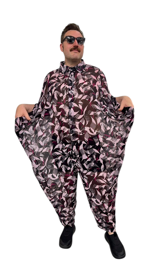 Sheer Leisure Suit